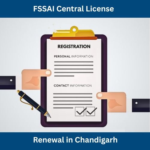 FSSAI Central License Registration In Chandigarh