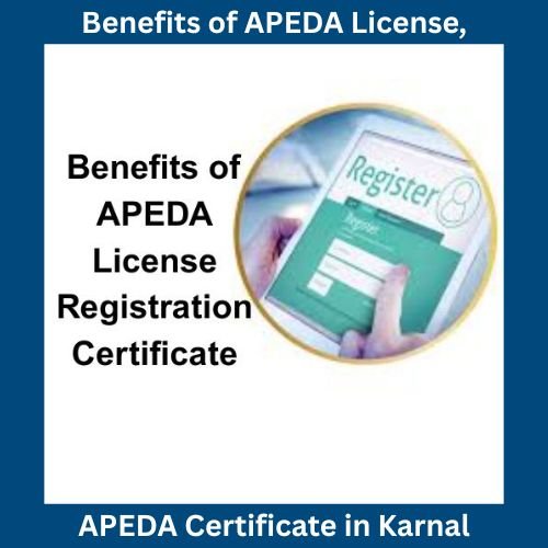 Benefits of APEDA Certificate in Karnal