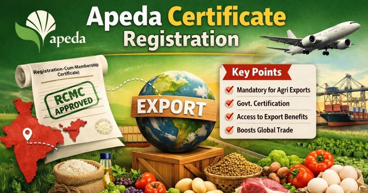 Apeda Certificate Registration