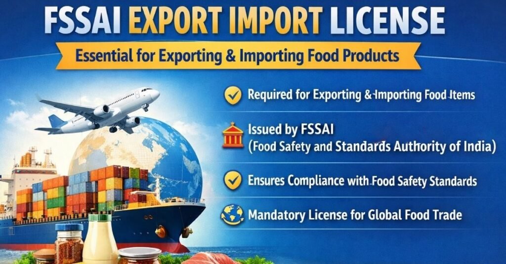 FSSAI Export Import License