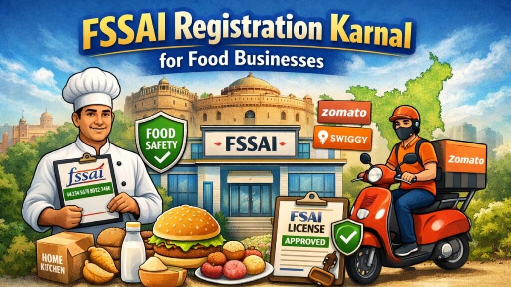 FSSAI Registration Karnal for Food Businesses