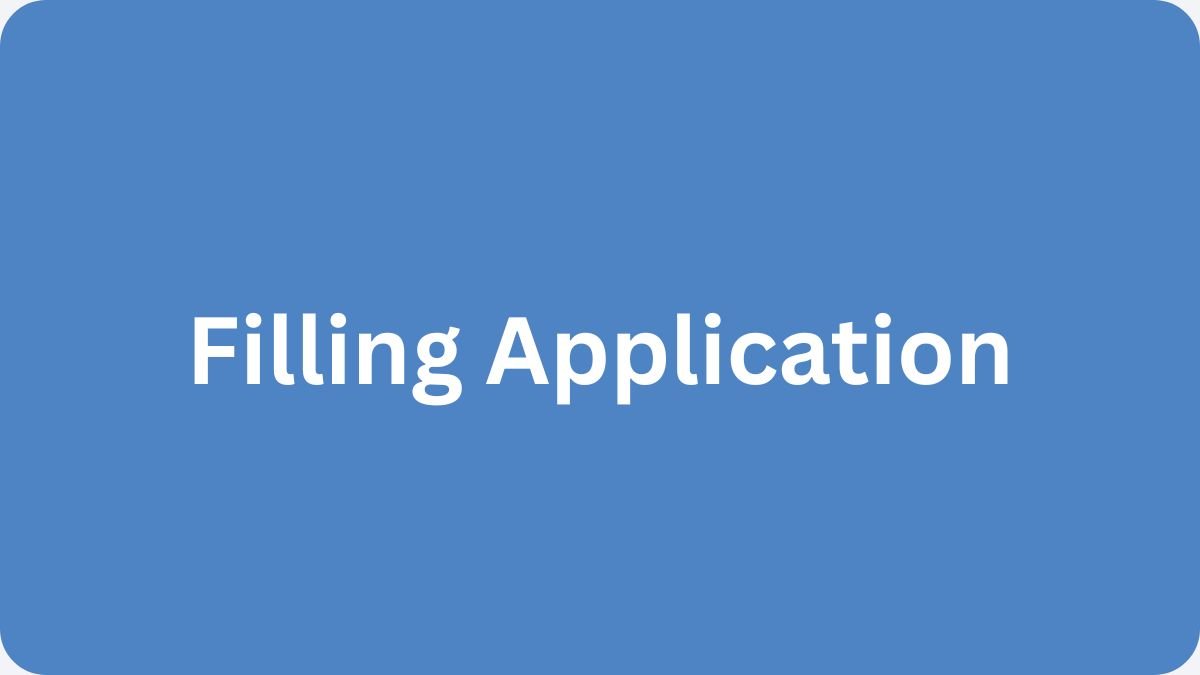 Filling Application