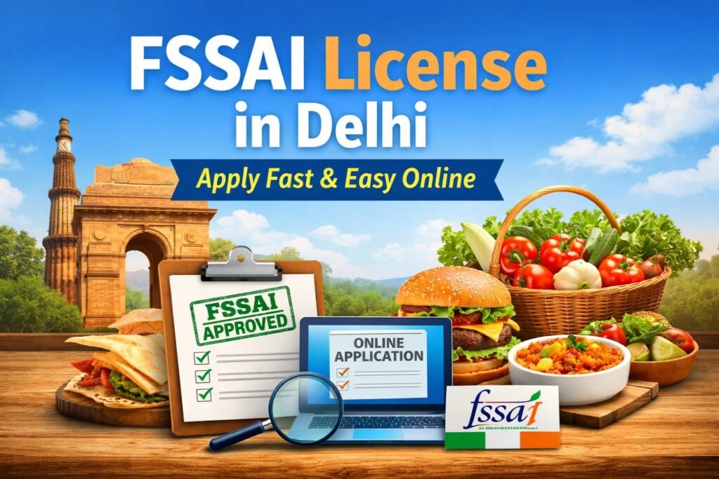 FSSAI License in Delhi