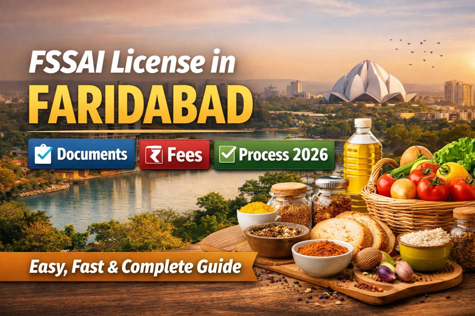 FSSAI License in Faridabad