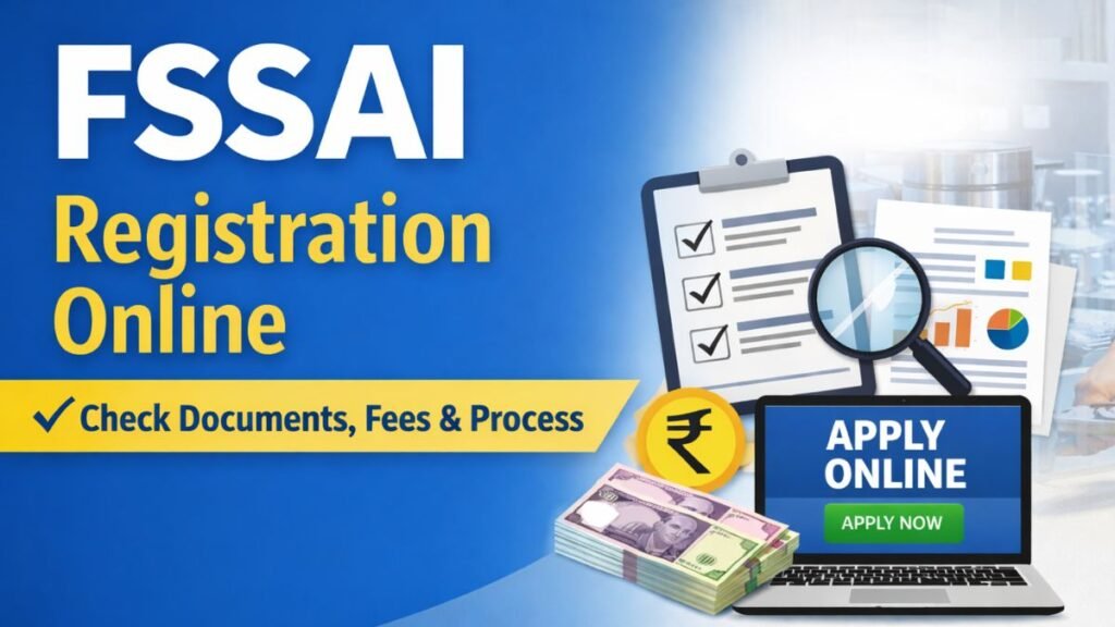 FSSAI Registration Online | Check Documents, Fees & Process