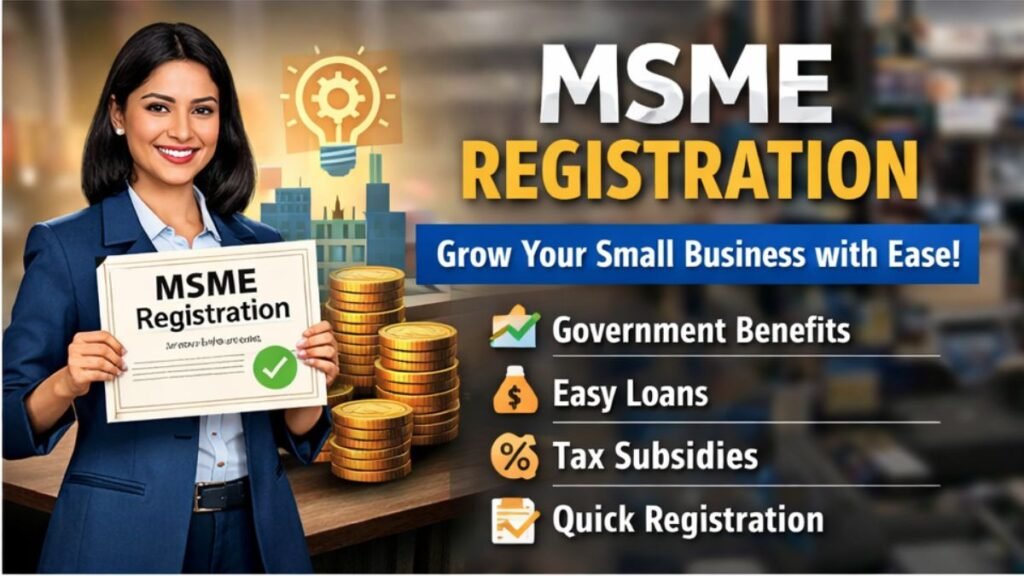 MSME Registration | Benefits, Documents, Fees & Easy Process