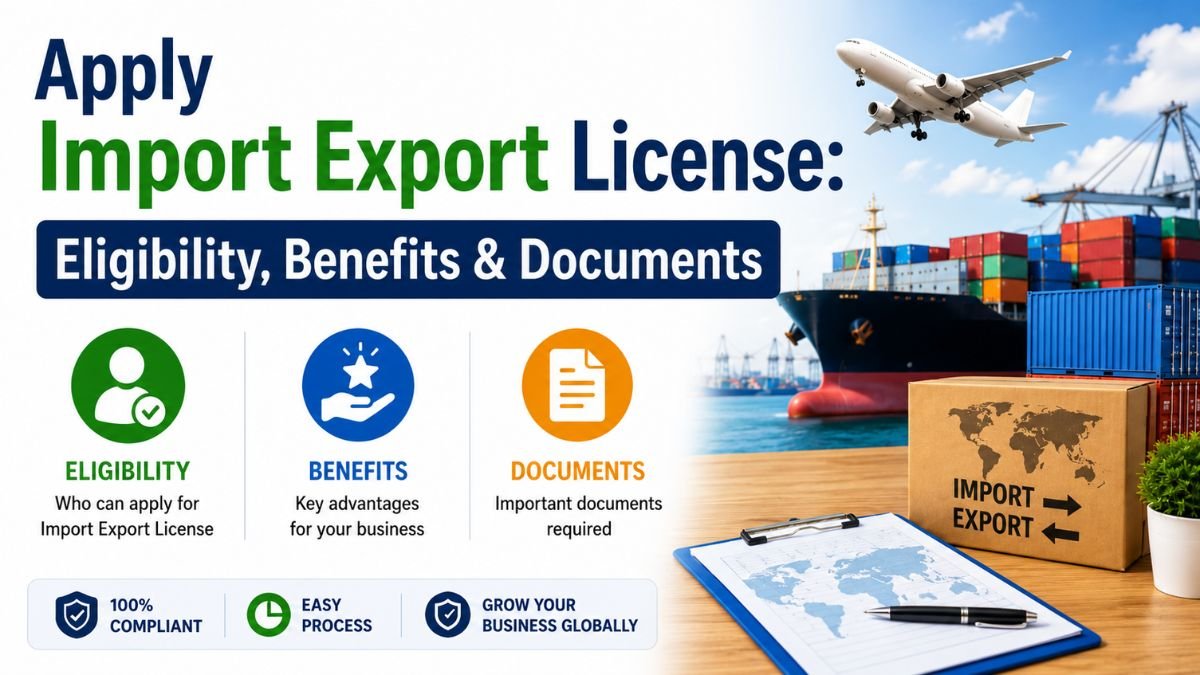 Apply Import Export License