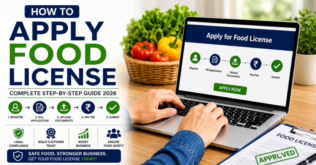 How to Apply Food License Complete Step-by-Step Guide 2026