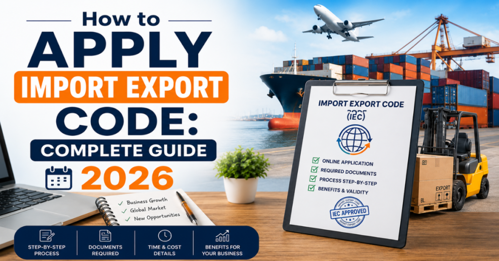 How to Apply Import Export Code Complete Guide 2026