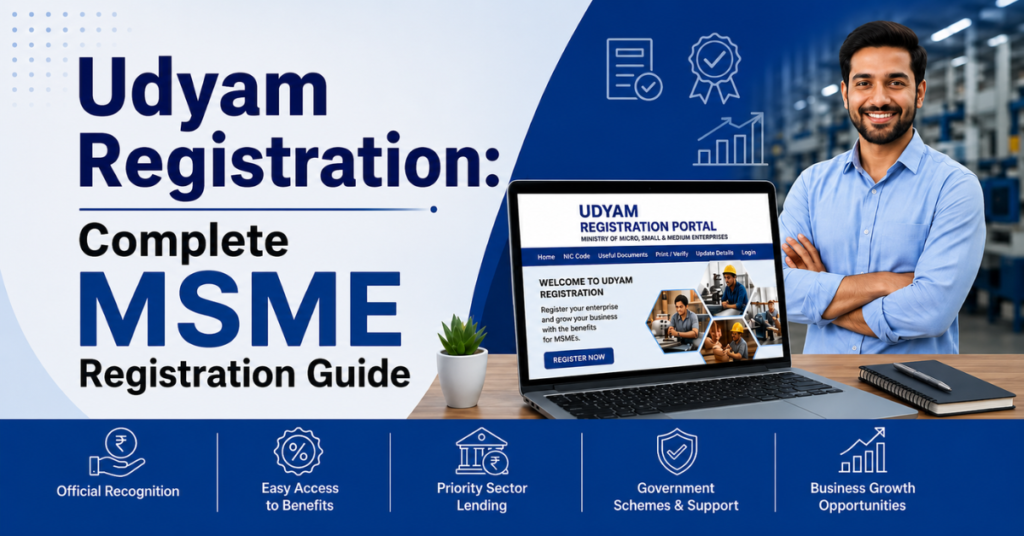 Udyam Registration Complete MSME Registration Guide