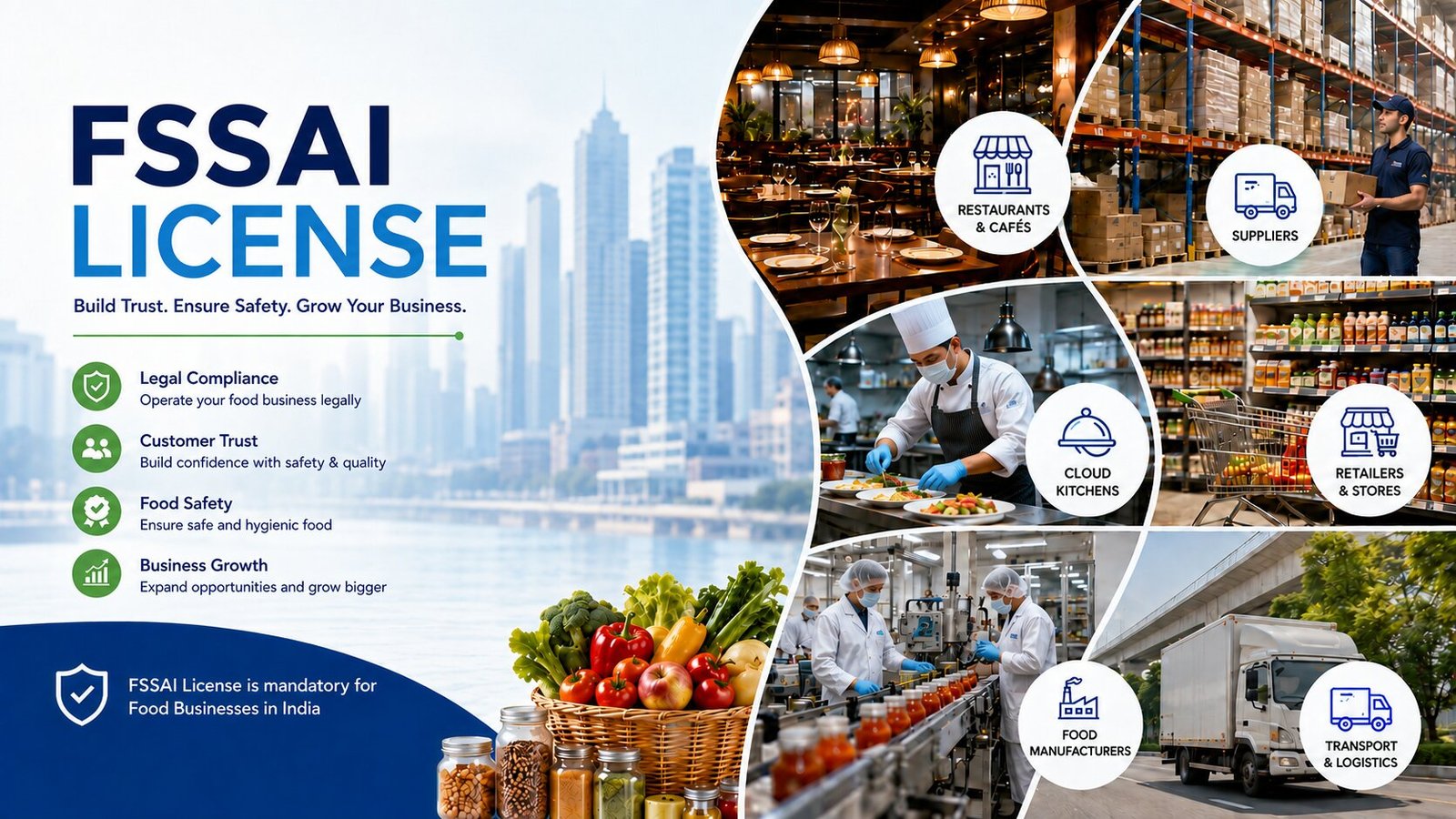 Apply FSSAI License