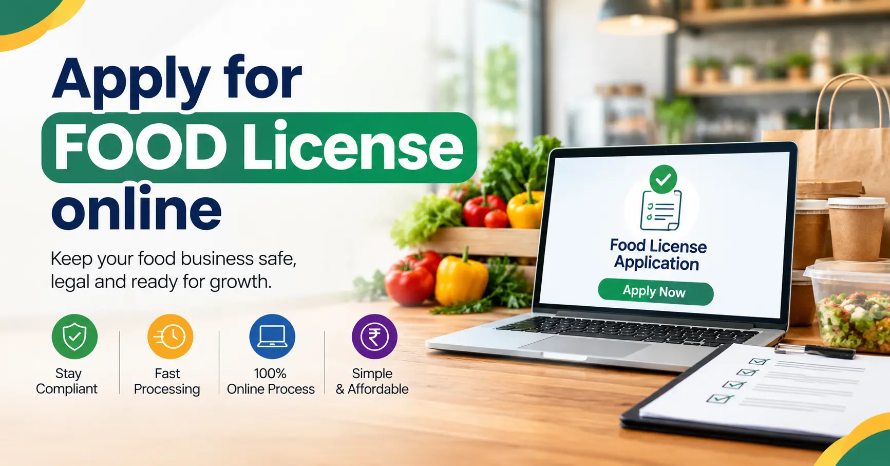 Apply for FOOD License online