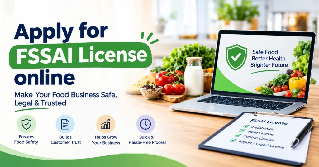 Apply for FSSAI License online