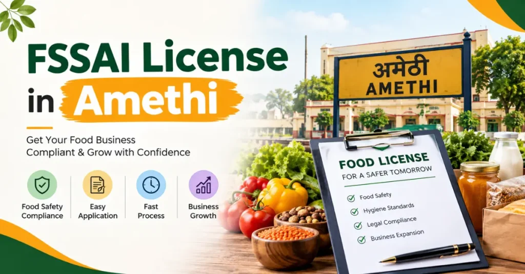 FSSAI License in Amethi