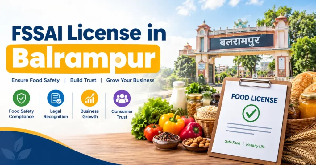 FSSAI License in Balrampur