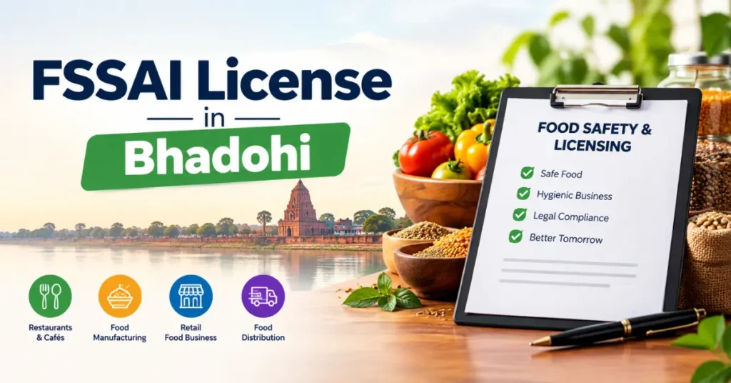 FSSAI License in Bhadohi