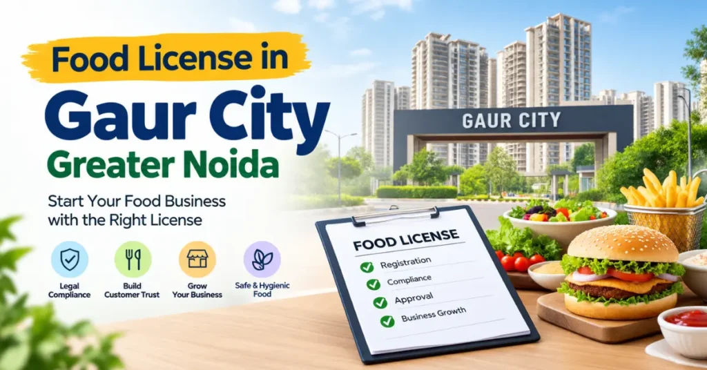 Food License in Gaur City Greater Noida