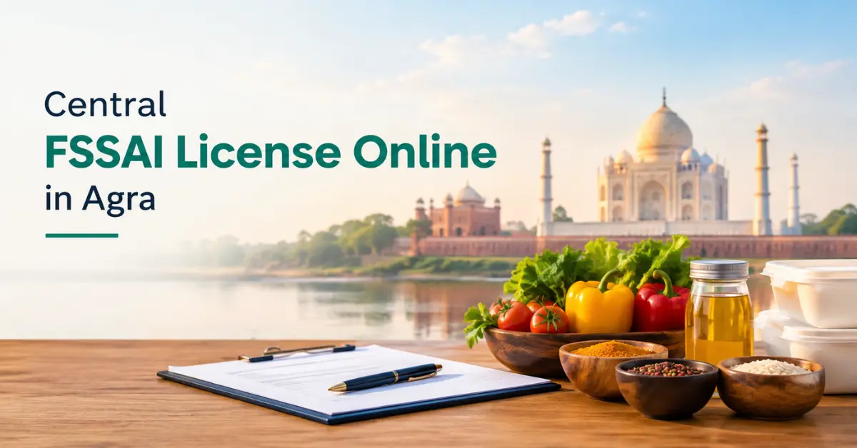 Central FSSAI License Online in Agra