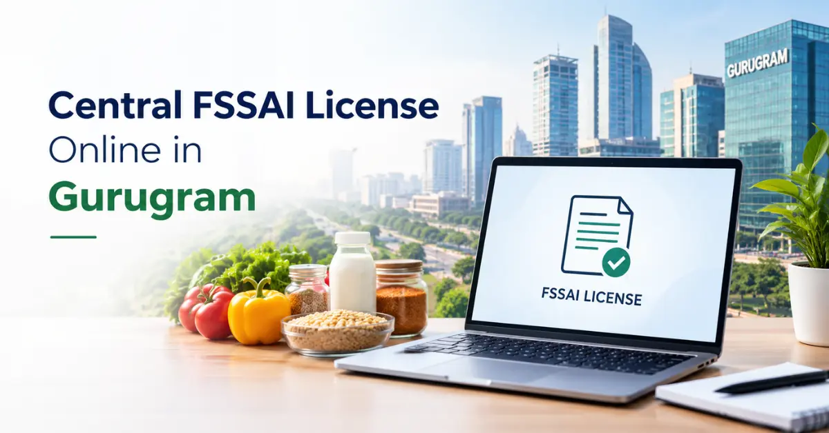 Central FSSAI License Online in Gurugram