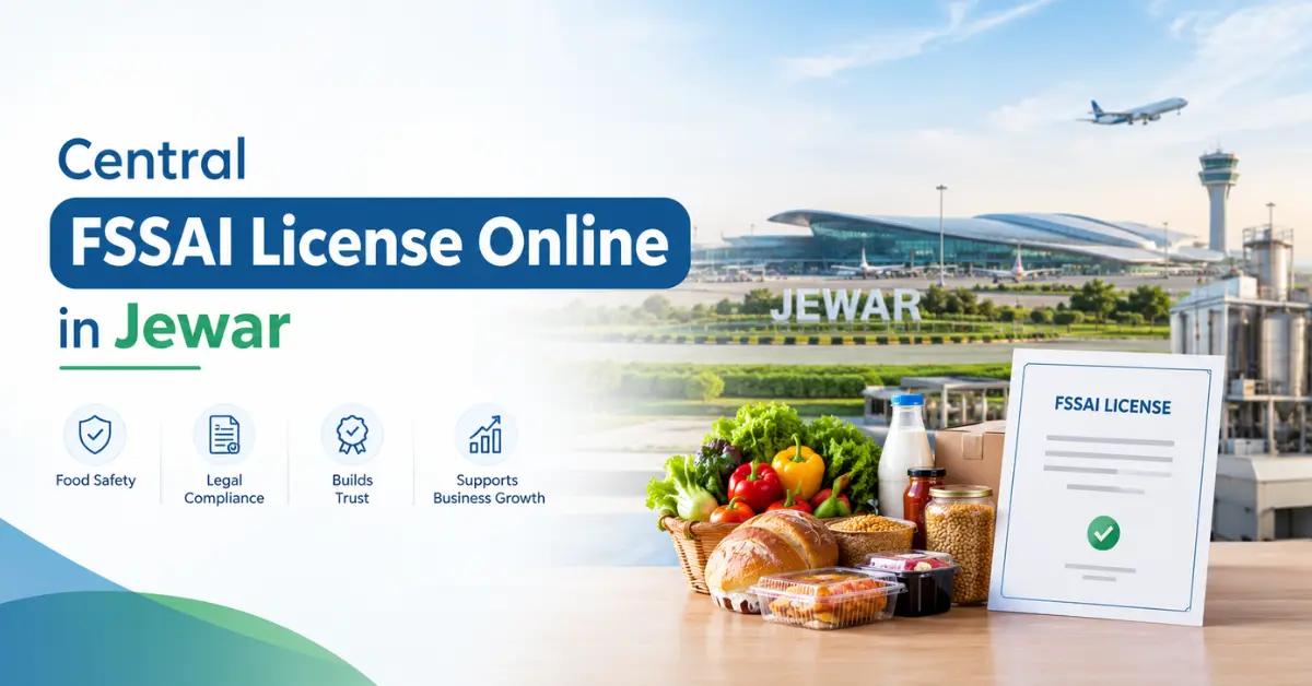 Central FSSAI License Online in Jewar