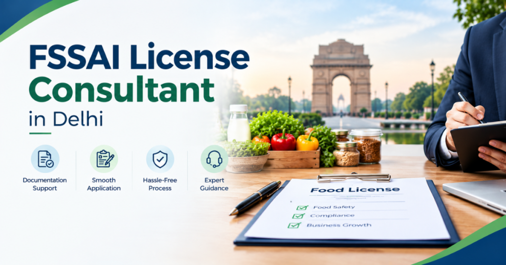 FSSAI License Consultant in Delhi