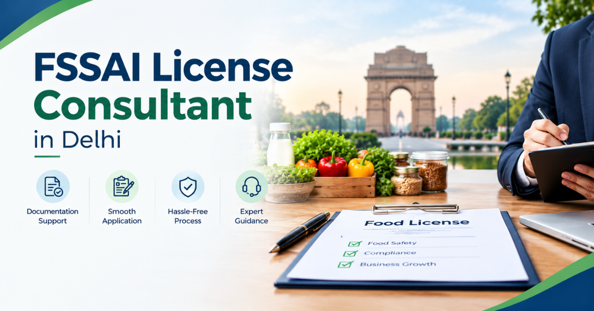 FSSAI License Consultant in Delhi