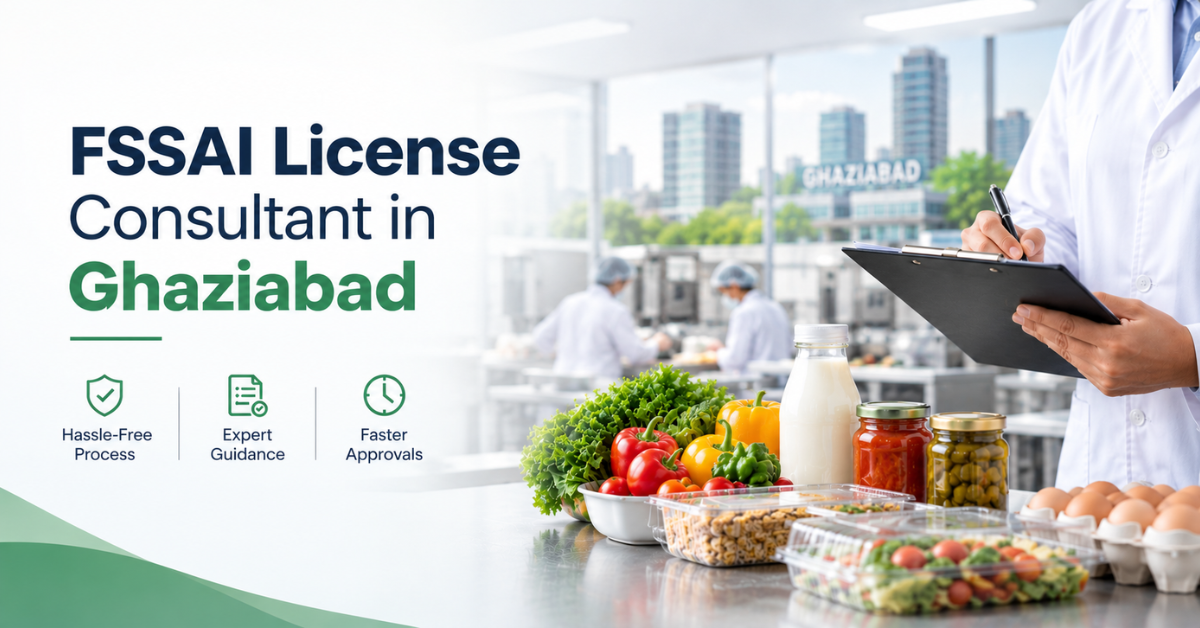 FSSAI License Consultant in Ghaziabad