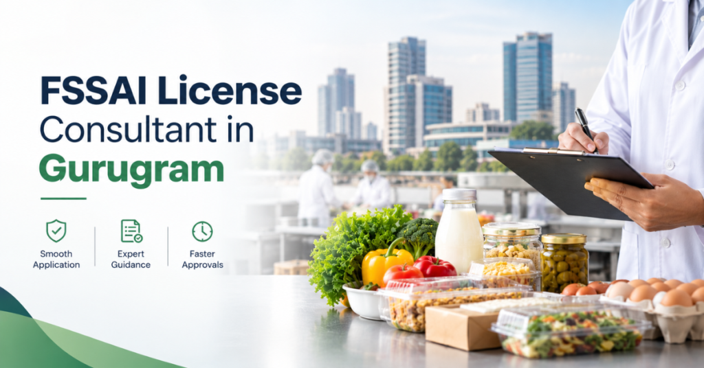FSSAI License Consultant in Gurugram