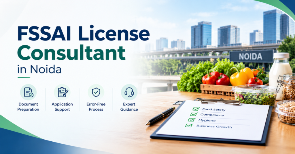 FSSAI License Consultant in Noida