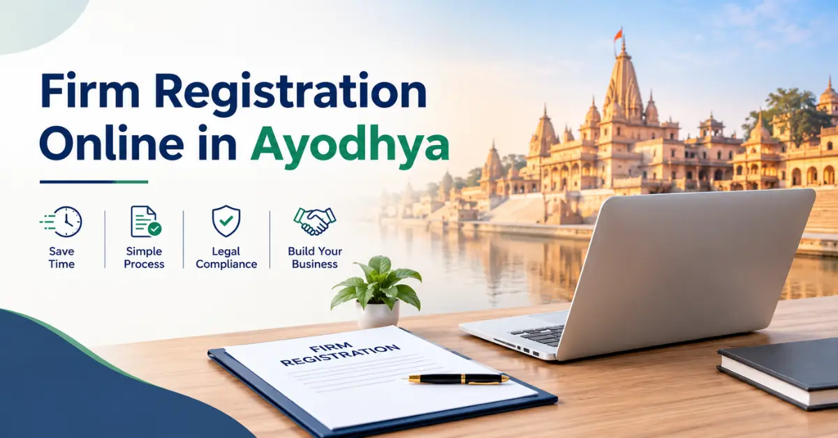 Firm Registration Online in Ayodhya