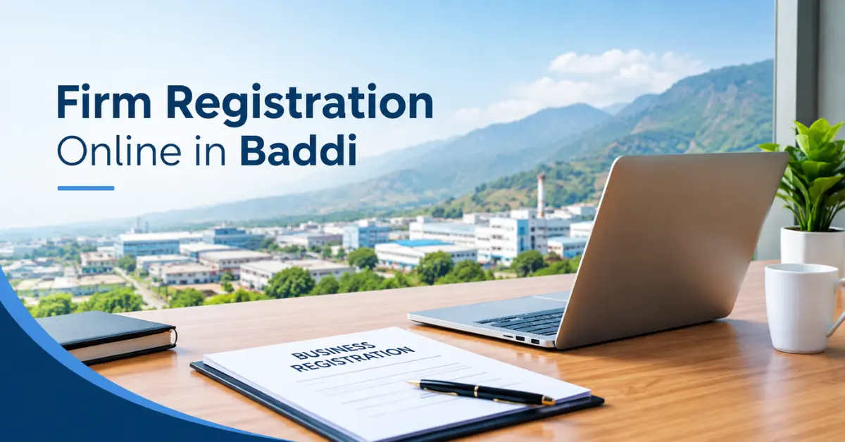 Firm Registration Online in Baddi