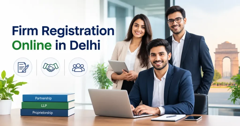 Firm Registration Online in Delhi