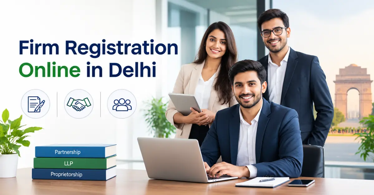 Firm Registration Online in Delhi