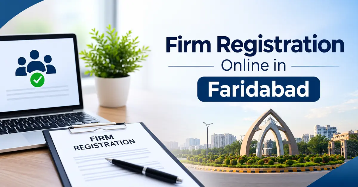 Firm Registration Online in Faridabad