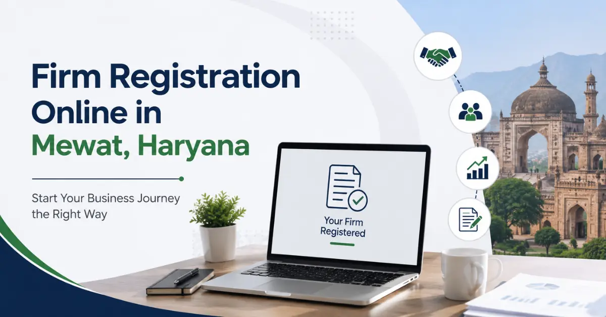 Firm Registration Online in Mewat, Haryana