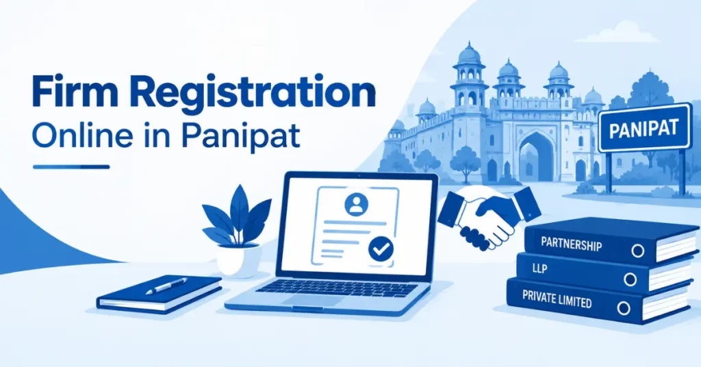 Firm Registration Online in Panipat