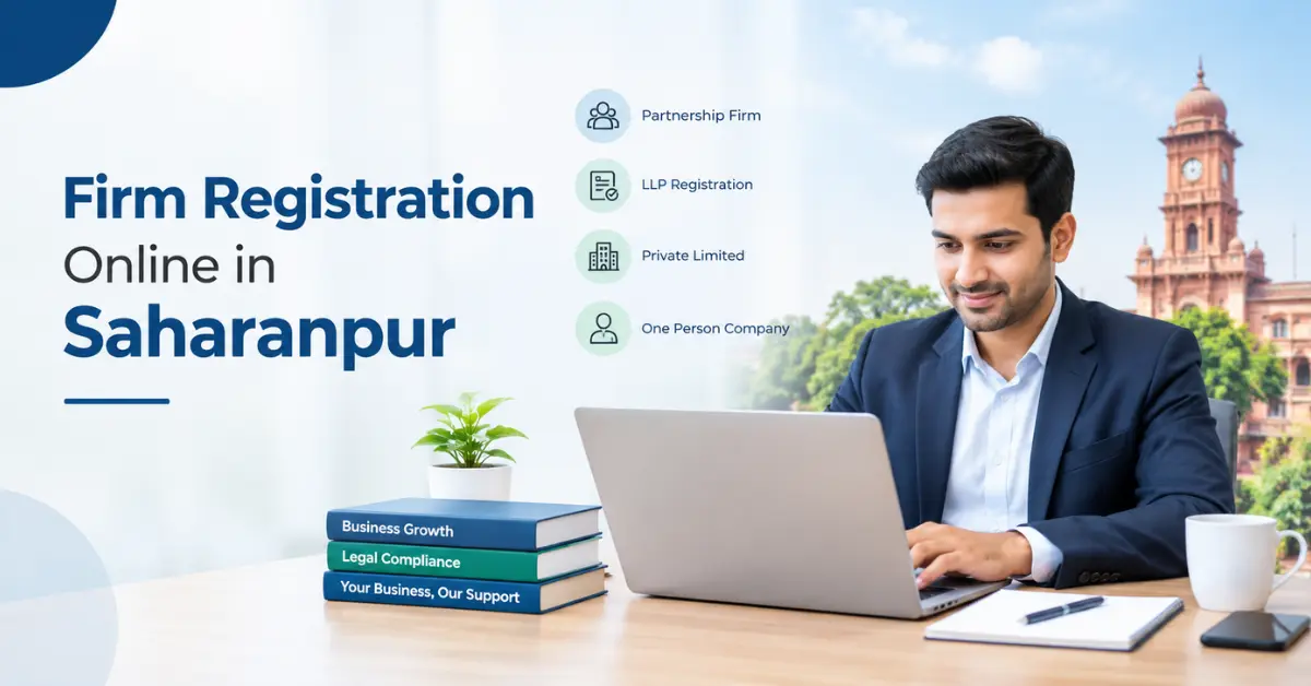 Firm Registration Online in Saharanpur