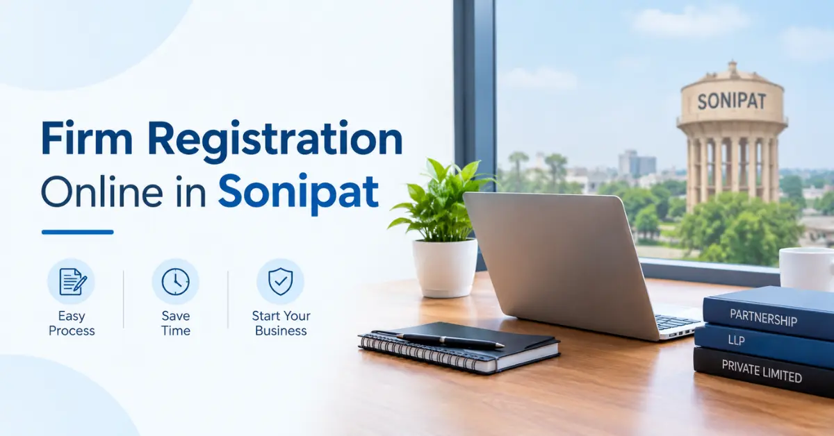 Firm Registration Online in Sonipat