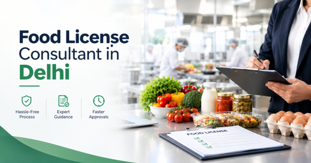 Food License Consultant in Delhi