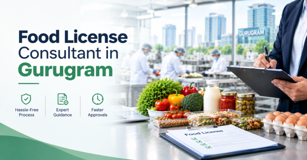 Food License Consultant in Gurugram