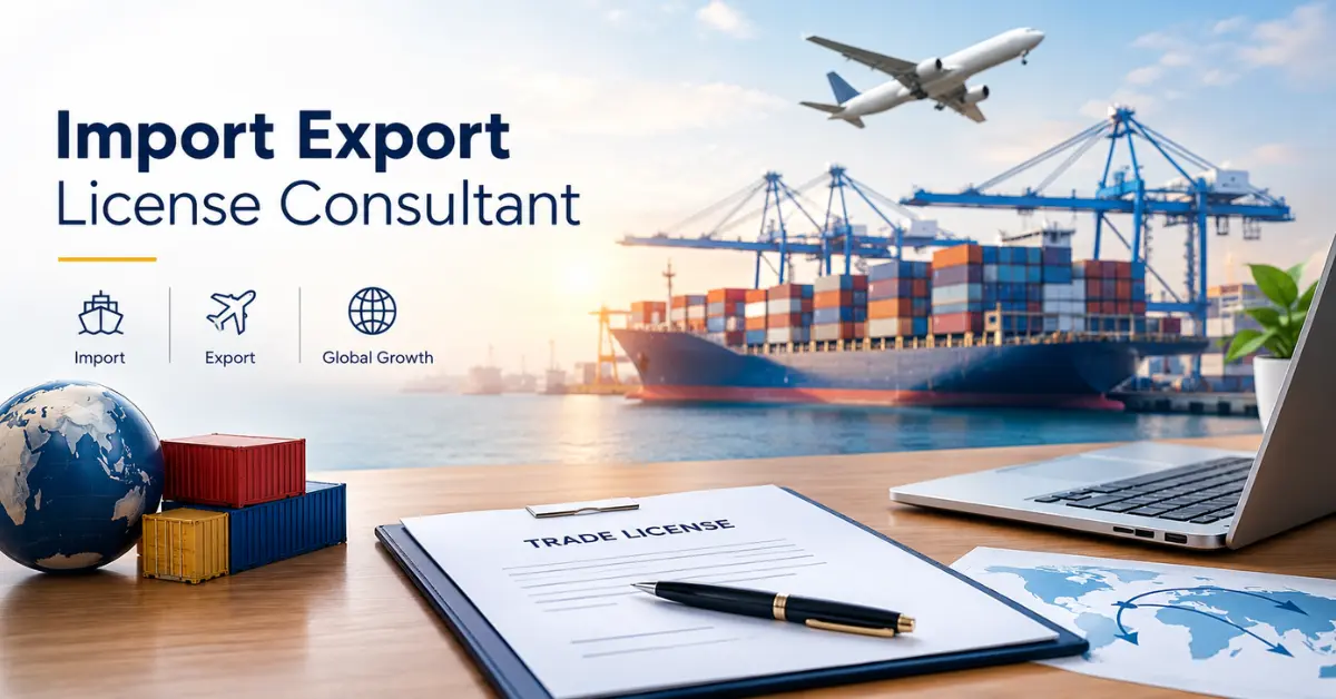 Import Export License Consultant