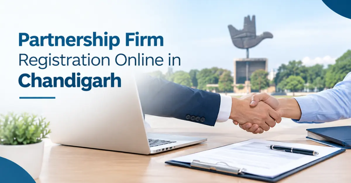 Partnership Firm Registration Online in Chandigarh