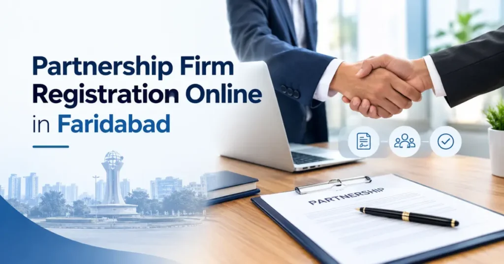 Partnership Firm Registration Online in Faridabad