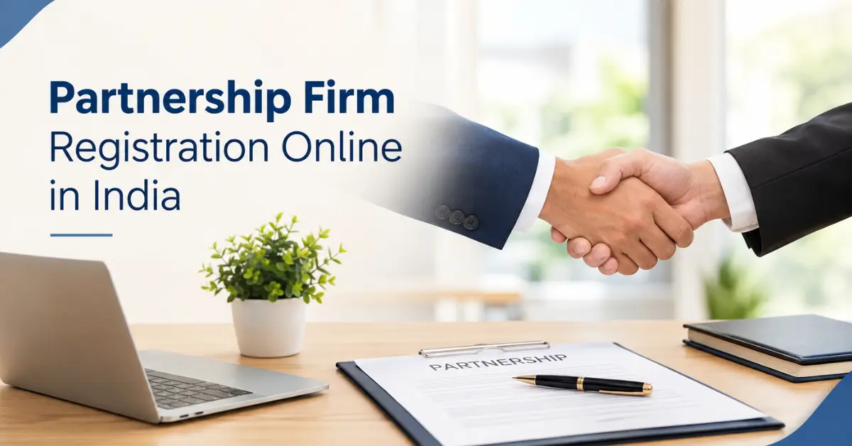 Partnership Firm Registration Online in India