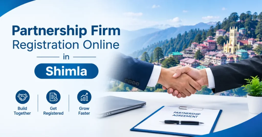 Partnership Firm Registration Online in Shimla