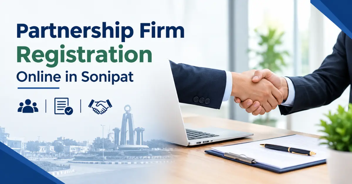 Partnership Firm Registration Online in Sonipat
