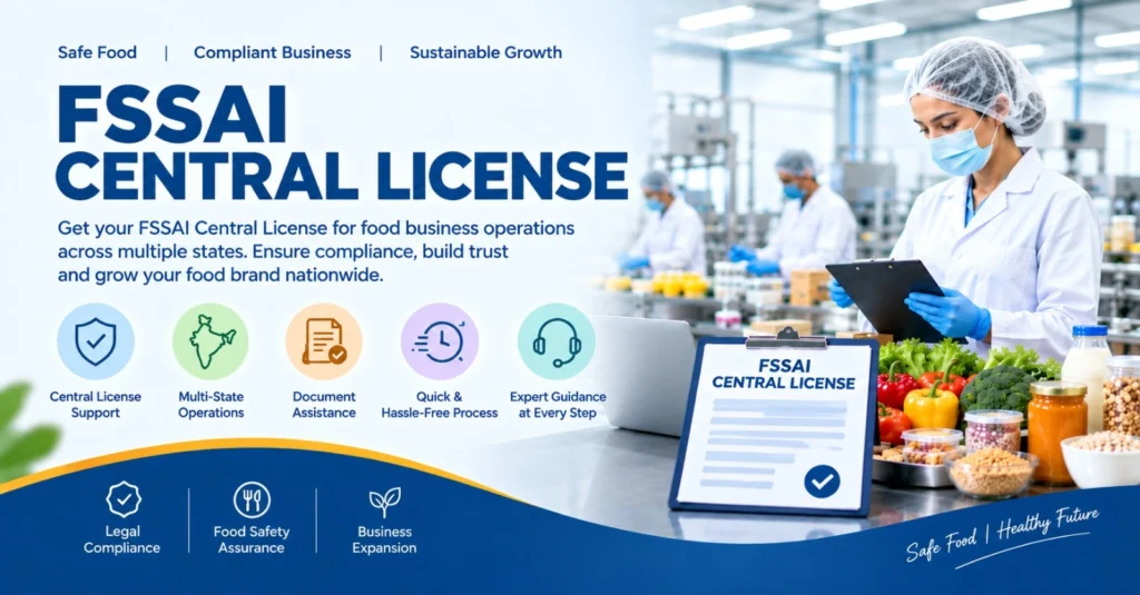 fssai central license